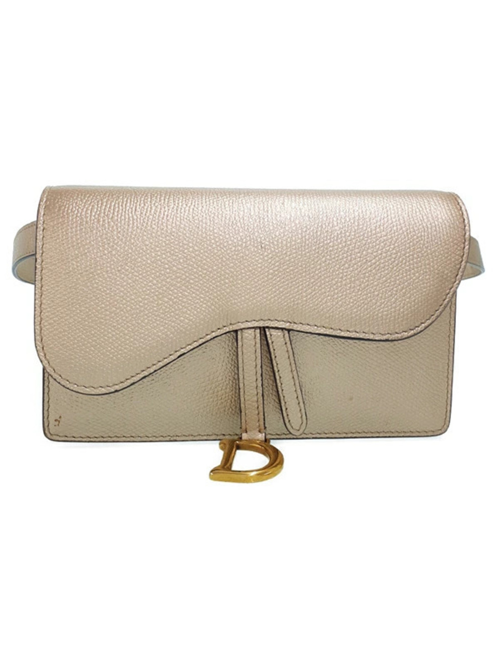 Christian Dior Saddle Belt Pouch Clutch Waist
